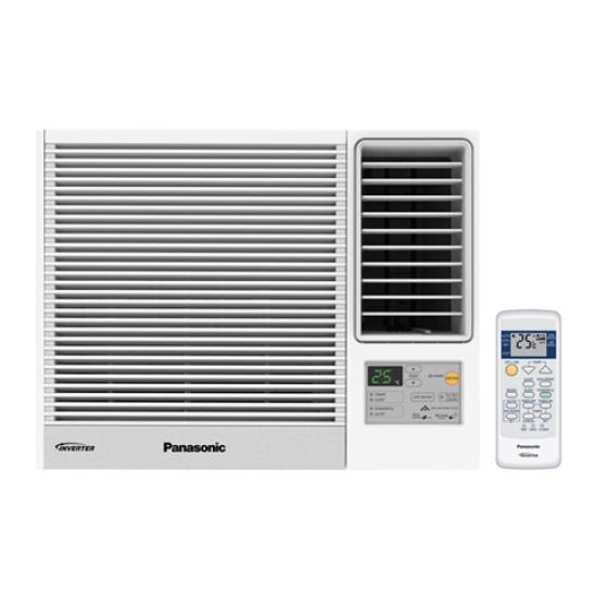 PANASONIC 樂聲  CW-SU90AA  一匹 變頻式淨冷窗口式冷氣機 (附遙控)