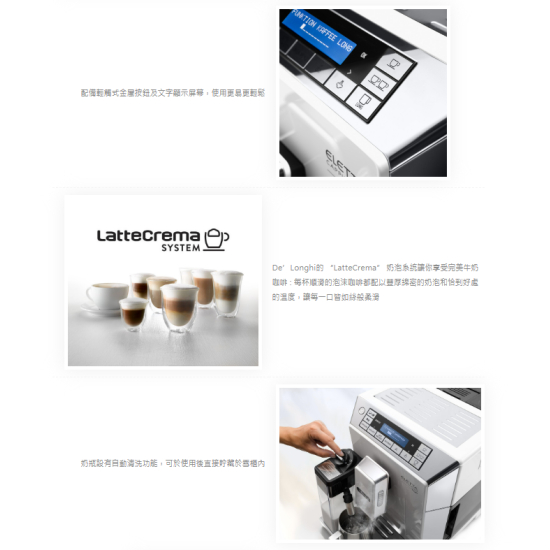 DELONGHI ECAM45.760.W 咖啡機
