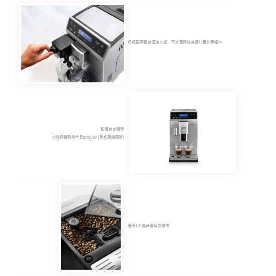 DELONGHI ETAM29.660.SB 全自動即磨咖啡機