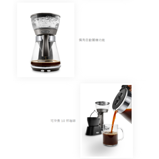DELONGHI ICM17210 滴漏咖啡機