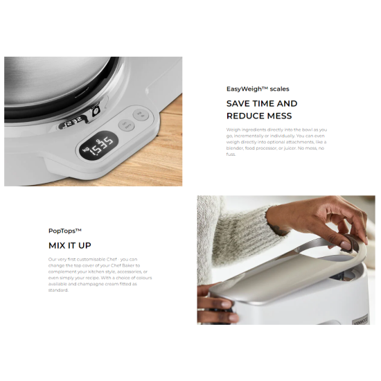 KENWOOD KVL65.001WH 專業廚師機