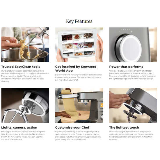 KENWOOD KWL90.004SI 專業廚師機