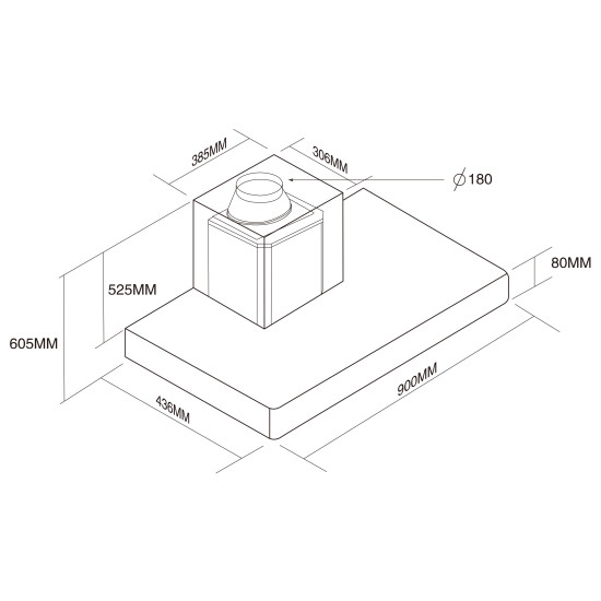 SUNPENTOWN 尚朋堂 SRH6900S 煙囪式抽油煙機