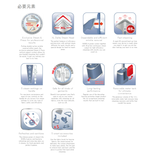 TEFAL 特福 IT8460 蒸氣掛燙機