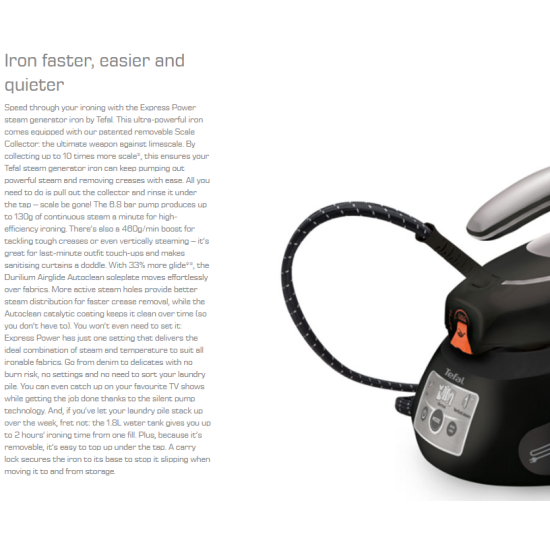 TEFAL 特福 SV8062 熨斗