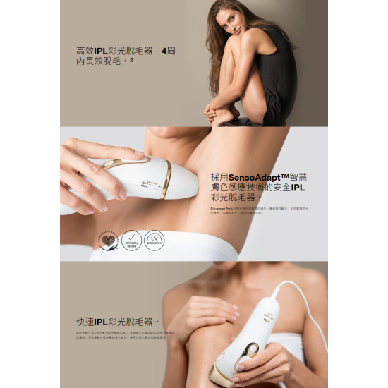 BRAUN 百靈 PL5124 彩光脫毛器