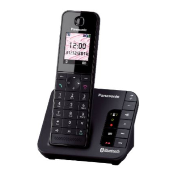 PANASONIC 樂聲  KX-TGH260UEB DECT數碼室內無線電話