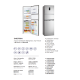 ELECTROLUX 伊萊克斯  EME3700H-A 變頻三門雪櫃