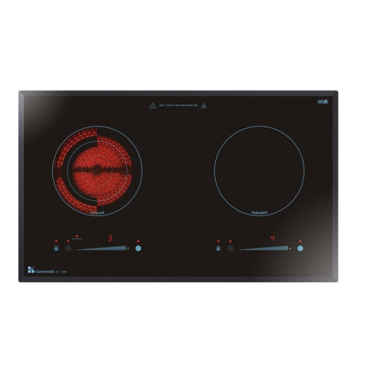 GARWOODS 樂思 EC-7268IC(鑽黑玻璃) 雙頭電磁爐