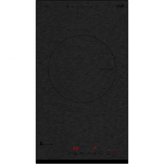 GARWOODS 樂思 EC-7138IC (拉絲鉛灰玻璃) 單頭電磁爐