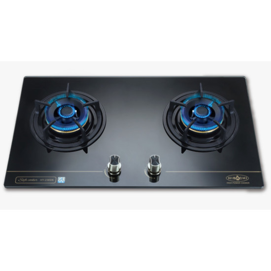 HIBACHI 氣霸 HY-238TG  嵌入式雙頭煤氣爐 