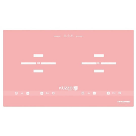 KUZZO 德信 DG-289P (粉紅色)  智能雙頭電磁爐