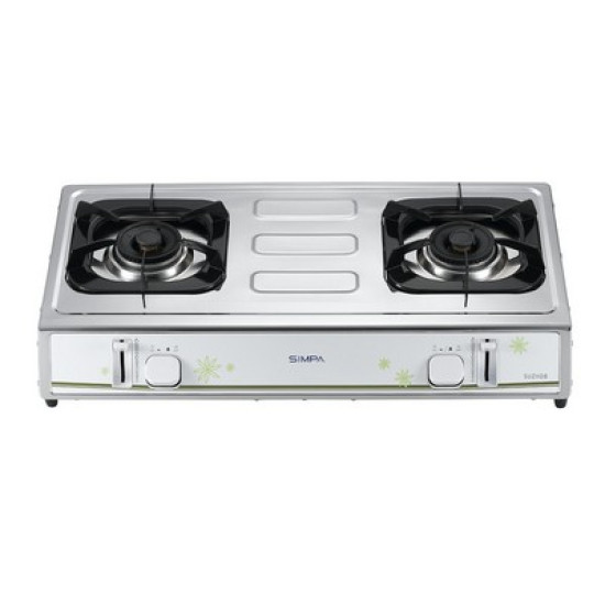 SIMPA 簡柏 SUZH2B 雙頭氣體煮食爐