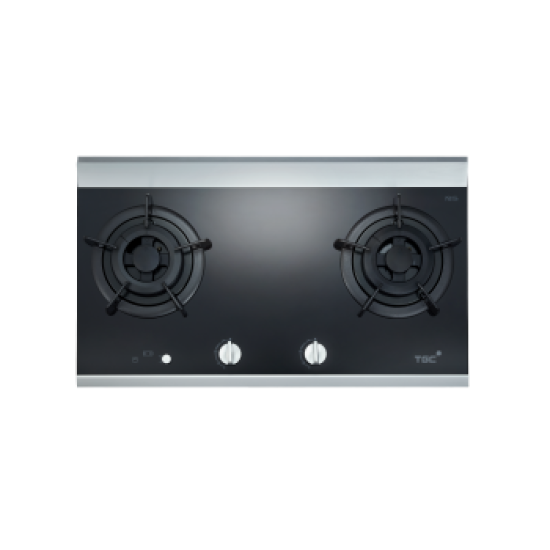 TGC 中華煤氣 MEGA-i2(SR) 極炎火嵌入式雙頭煤氣平面爐 (銀色)