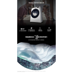 LG FV9S90W2 前置式變頻洗衣機 (9 公斤,1200 轉/分鐘)