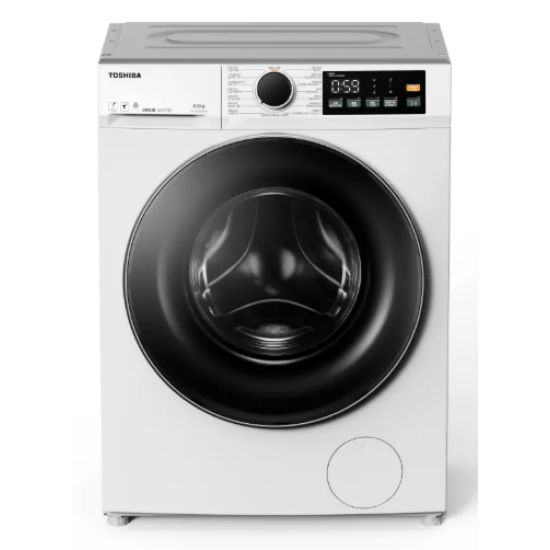 TOSHIBA 東芝 TWT22BU95UWH-B(飛頂) 超薄身前置式變頻洗衣機 (8.5 公斤,1400 轉/分鐘)