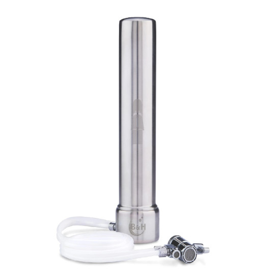 B&H 皇家衛兵 Ocean Max 磨砂雙管濾水器